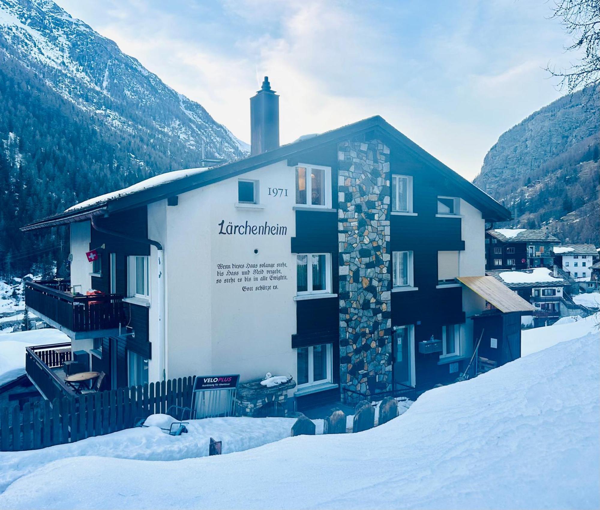 Holiday House Laerchenheim Saas-Balen Exterior foto